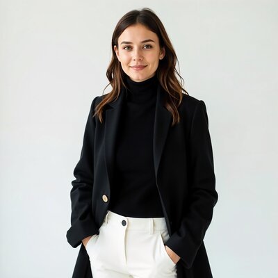 Minimalist Fashion Portrait