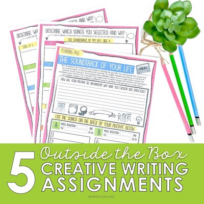 5 Outside the Box Creative Writing Assignments