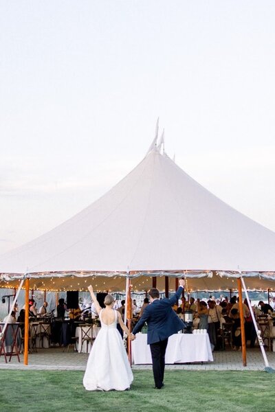 Manchester Country Club - Couple Posing on The Green Fairways