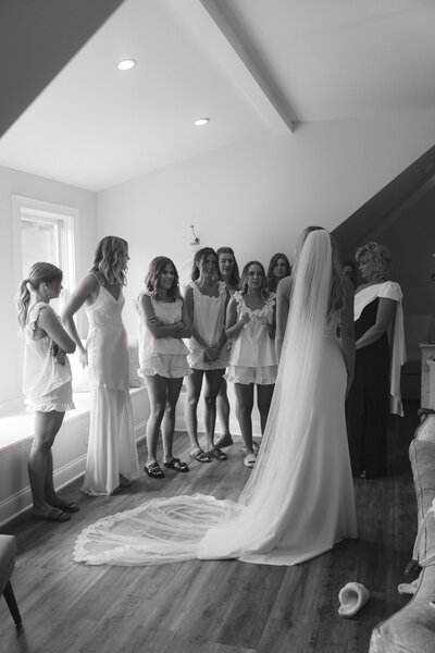 Bridesmaids with Bride