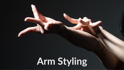 Learn to get beautiful latin arm styling and arm coordination techniques at Hips+Heels Dance App