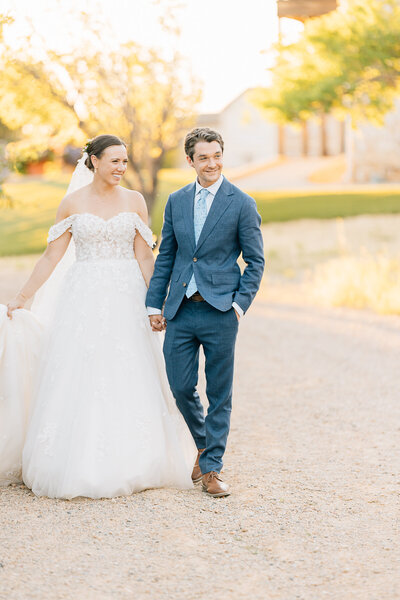 Colorful wedding bouquet for stunning bride taken by a Salt Lake City Wedding Photographer