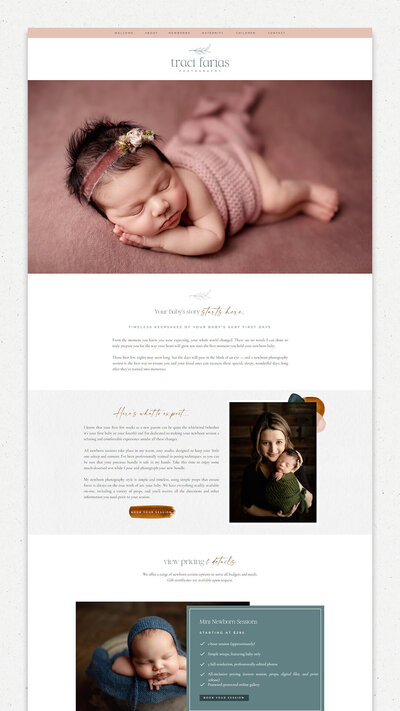 Showit Website for Photographers