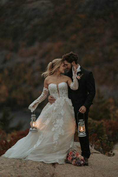 Coastal Maine elopement photography