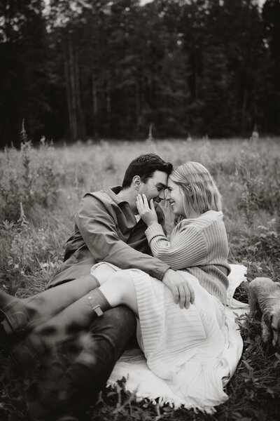 Edmonton City Engagement Photo