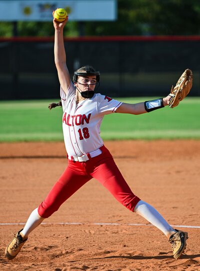 Girls Softball Player