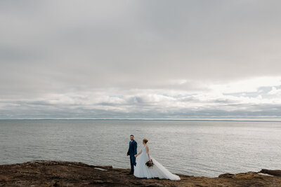 Black Beach MN Elopement