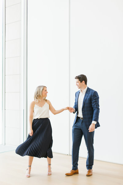 modern engagement photography in Chicago IL
