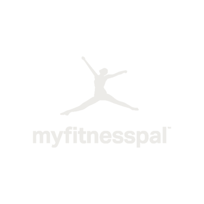 Logo of MyFitnessPal, featuring a stylized design that represents health and fitness tracking.