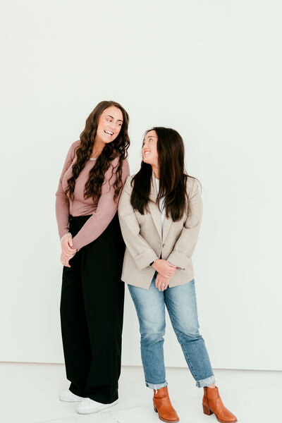 Branding photo session capturing the personality of Minneapolis business owners.