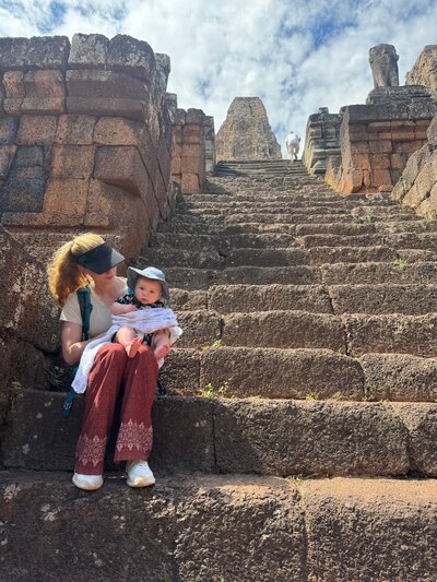 Travel with Mary Pernicano, Toddler Travel, Cambodia