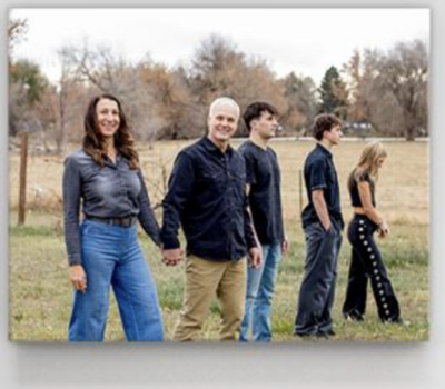 Senior portrait canvas wall art that can be ordered after the gallery is revealed