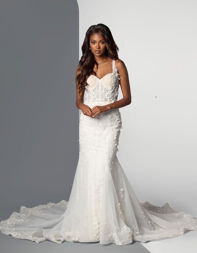Flores Collection Allure wedding dress by Angel Rivera