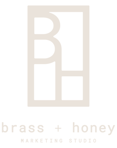 Brass and Honey business coaching and brand design logo