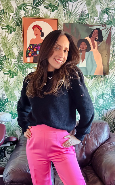 Bianca Eckstein is the owner and designer at Mano Santa Designs