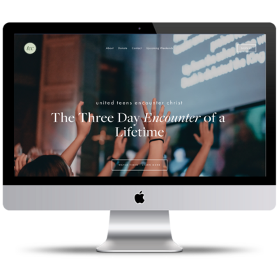 squarespace website for conference