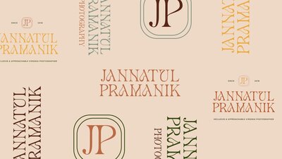 Various logos for Jannatul Pramanik Photography