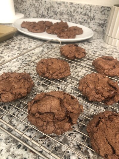 Healthy chocolate cookies