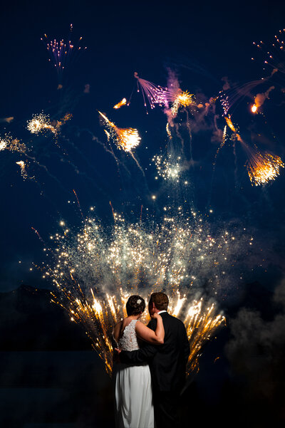 Hochzeitsfotograf Füssen  Festspielhaus Neuschwanstein Feuerwerk