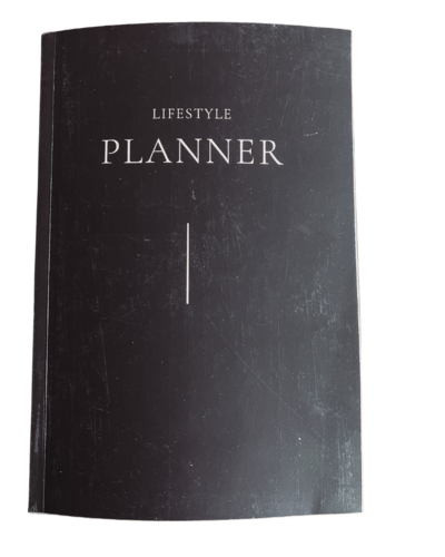 The Merry Moore black cover Lifestyle Planner