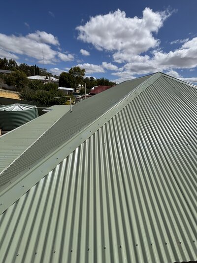 Finished product of a re roof project by britton roofing in south west victoria