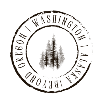 Location icon graphic for Oregon, Washington, Alaska and Beyond