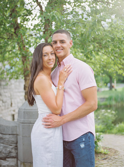 Verona Park Engagement Session, Lillian & Andrew, Michelle Behre Photography