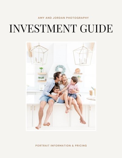 01 Portrait Pricing Guide Cover