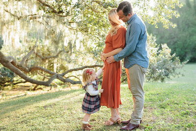 Groom kisses brides cheek before their Floridan Palace wedding in Tampa