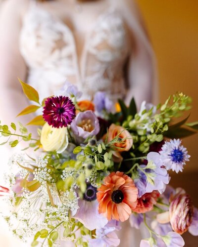 Leigh Florist Design Studio Spring Bridal Bouquet