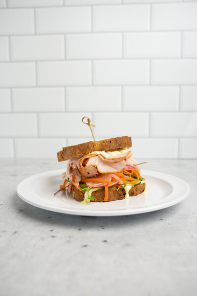 Turkey sandwich at Mason Dixon Bakery & Bistro