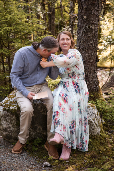 Christine Johnson Photography - A&J Wedding Skaters Cabin Juneau-11