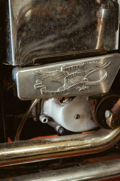 Harley Davidson live to ride, ride to live