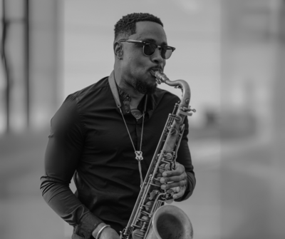 Live musicians for events including violinists, saxophonists, percussionists, drummers, guitarists, pianists, full bands, and custom arrangements