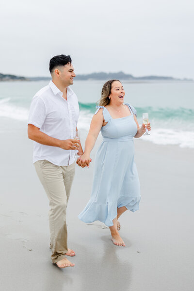 carmel beach engagement photos - Carmel Wedding Photographer
