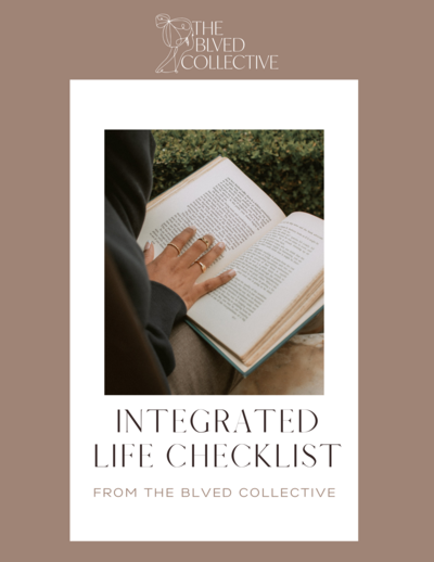 Integrated Life Checklist