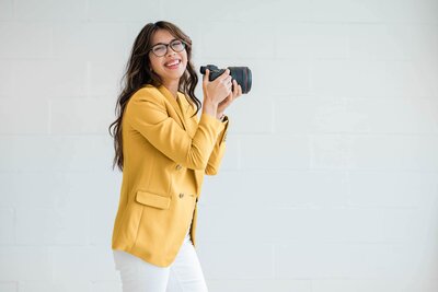woman smiling at the camera