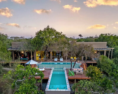 South African luxury safari ecolodge