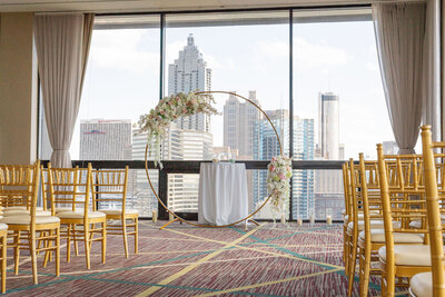 Atlanta skyroom Wedding venue