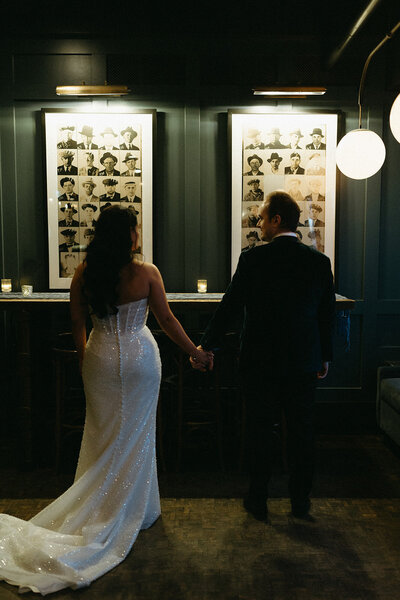 Clear Tent Wedding reception tables set with decorations at Gathered in Calgary