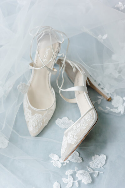 Julia Morgan Redwood Estate Wedding - Bridal Shoes