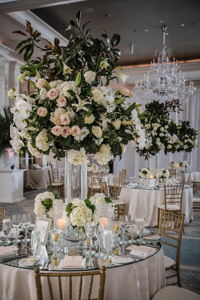 Florals at St. Regis Atlanta Wedding