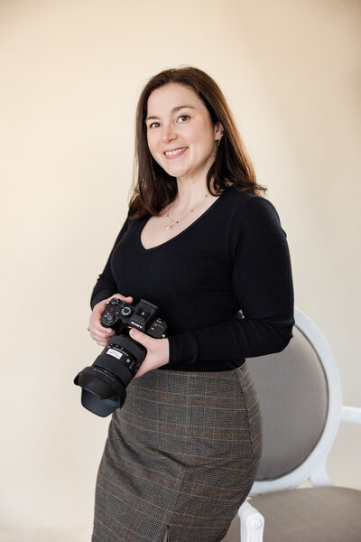 a headshot of Crystal Annear owner of Love Legacy Films
