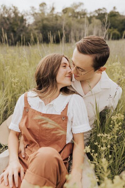 couple holding eachother