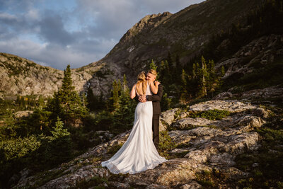 Unforgettable wedding in fall in Breckenridge Colorado