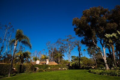 Hacienda at the Rancho Valencia Resort, San Diego wedding venue