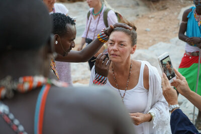 Lori Souder connecting with local communities