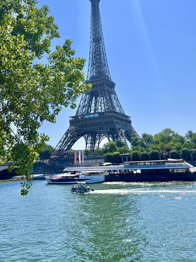 the Eiffel Tower in Paris, France