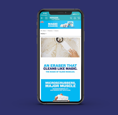 Mr. Clean Amazon Brandstore Magic Eraser Mobile