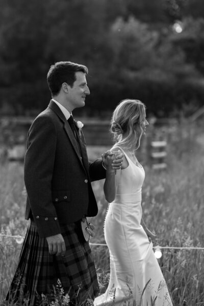 Couple portrait in the Orangery at Tortworth Court, Cotswold wedding venue